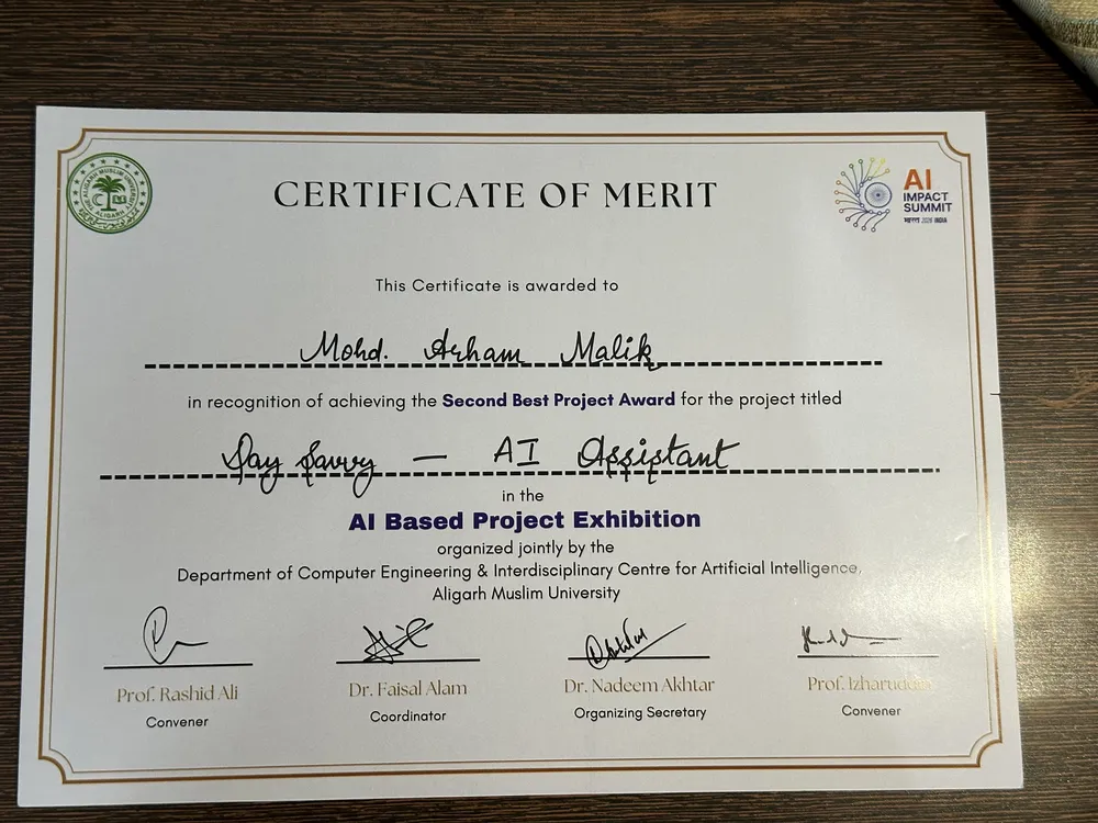 DaySavvy Award